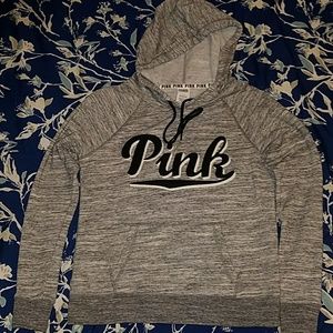Pink hoodie sweater